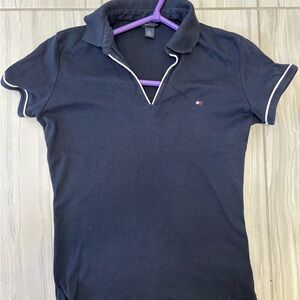 Tommy Hilfiger Women's navy Polo Tee